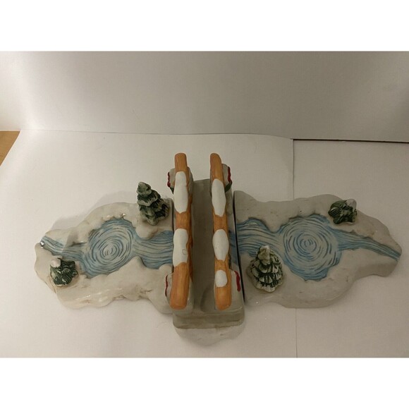 1991 Skater's Pond House of Lloyd Christmas Around the World #541750 Vintage - Picture 9 of 14